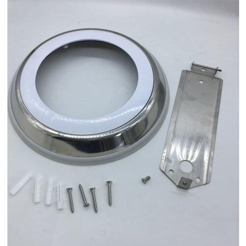 RGB Underwater Pool Light LED Frame Surface Mounted 316 Stainless Steel