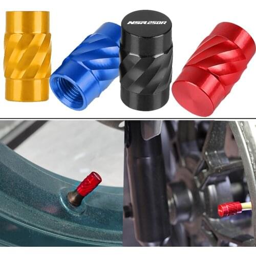 Motorcycle Tire Valve Air Port Stem Cover Cap Plug For HONDA NSR 250 NSR250 MC18 MC21 MC22 MC19 1988 1989 1990 1991 1992-1994