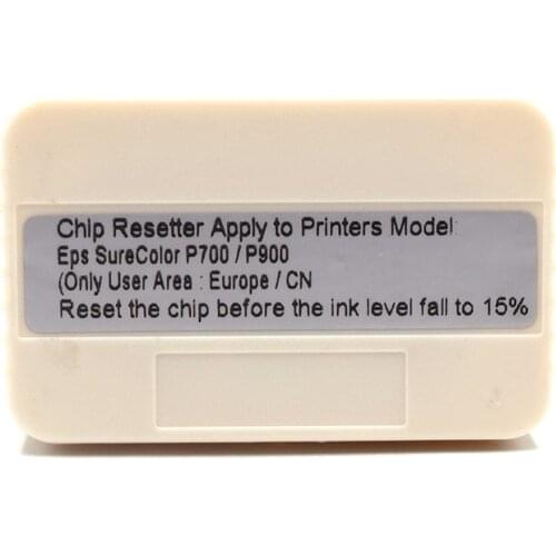 Europe only T46S T46Y T47A 770 Ink Cartridge Chip Resetter for Epson SureColor SC-P700 SC-P900 P700 P900 Printers