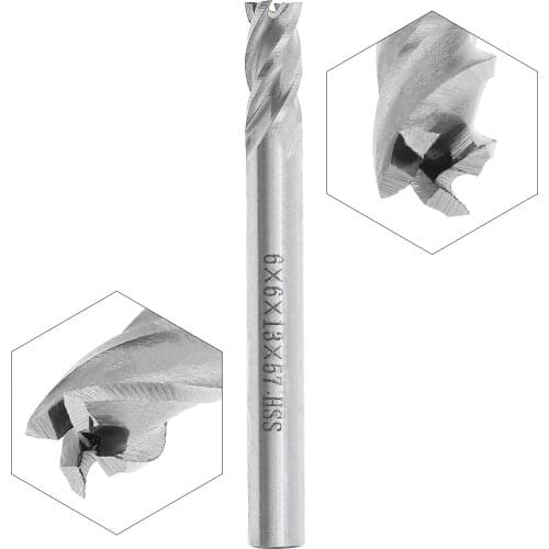 TORO 2.5/3/4/5/6/7/8/9/10/11/12mm 4 Flute HSS& Aluminum End Mill Cutter with Super Hard Straight Shank for CNC Mold Processing