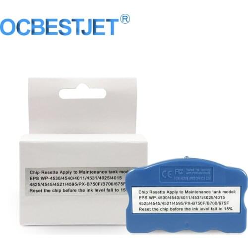 T6710 T6711 Maintenance Ink Tank Chip Resetter For Epson WorkForce Pro WF-5190 WF-5690 WF-4630 WF-5110 WP-4010 WF-7710 WF-7720