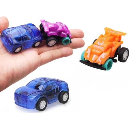 5PCS Kids Birthday Party Favors Pull Back Racer Mini Car Pinata Gift Toys Childrens Day Party Boy Cute Giveaways School Rewards