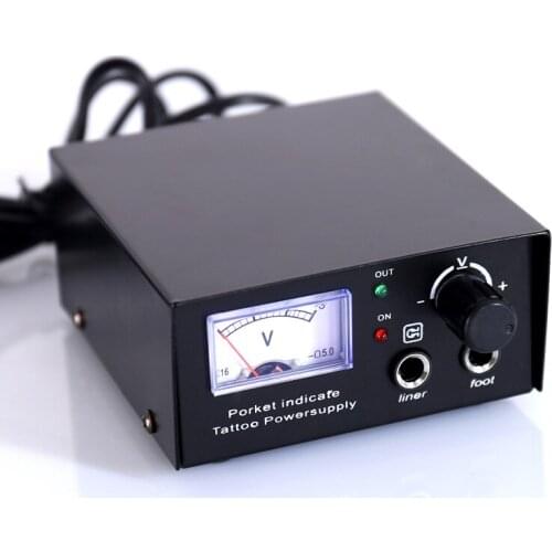 LICH Tattoo Power Supply LED Digital Display Tattoo Machine Power Supply For Liner Shader Rotary Professional Machine Pen