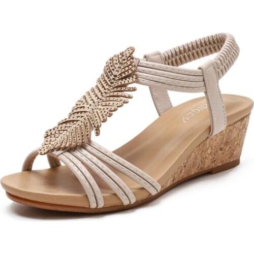 Women Wedges Shoes Comfy Platform Flat Sole Ladies Casual Soft Big Toe Foot Correction Sandal Orthopedic Bunion Corrector q161