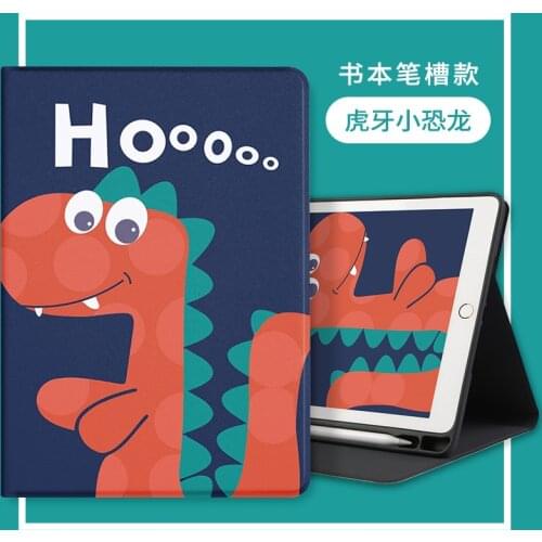 Case For iPad Air 3 4 Case Pro 2020 11 Inch With Pencil Holder Fold Cartoon Case For iPad Air 2 Case 9.7 3 Mini 4 5 2019 Cover