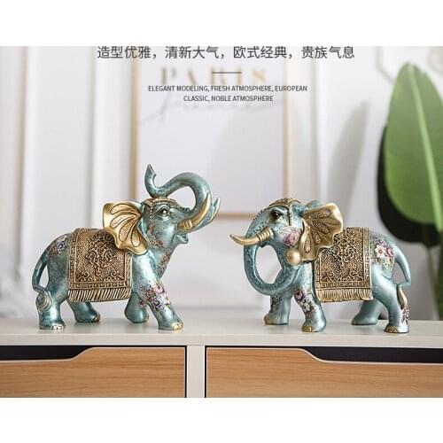 HOT SALE -TOP business office efficacious FENG SHUI Talisman Protection Money Drawing Thailand gods elephant Sculpture statue