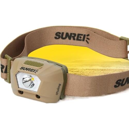 Love fishing inductive LED headlamp glare night fishing headlamp waterproof portable gesture night run