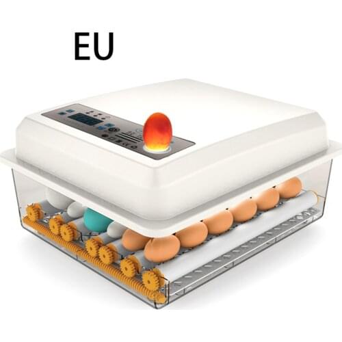 Poultry Hatchery Machine Hatching Eggs 16 Mini Brooder Small Chicken Bird Egg Incubator Hatchers for Quail Parrot Duck Pigeon