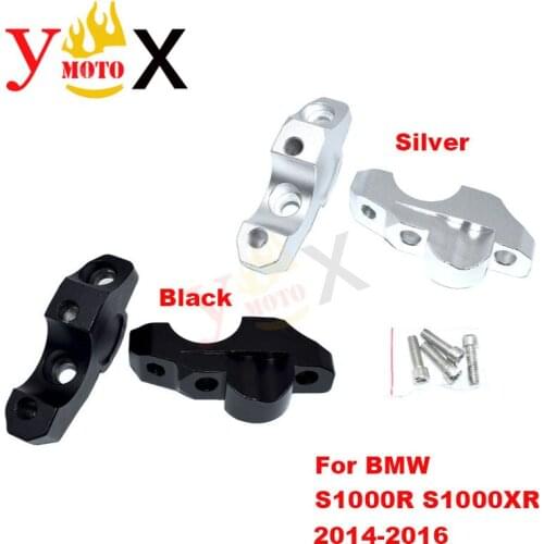 Street Bike Drag Handlebar Riser Clamp Higher Rise Up 25MM Backward 20MM Bracket For BMW S1000R S1000XR 2014-2017 2015 2016