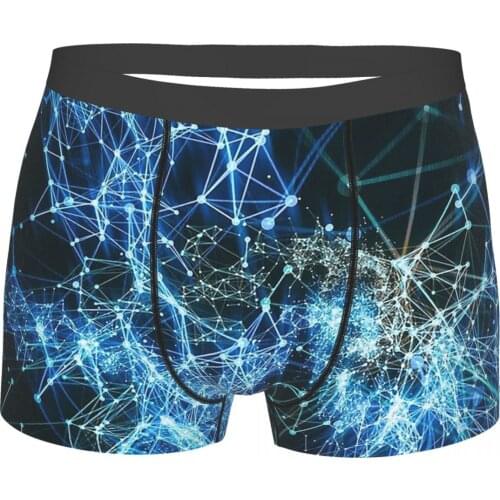 The Matrix Neo Morpheus American Science Fiction Action Film Network Computer Underpants Cotton Panties Male Underwear Sexy