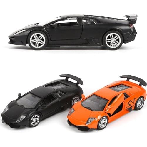 1:32 Simulation Kids Alloy Sports Car Model Toy Pull Back Metal Diecasts Racing Vehicles Collection Gift For Boys Children Y119