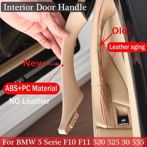 Upgraded New Interior Door Armrest Window Switch Panel Pull Handle For BMW Series F10 F11 520d 520i 2011-2013