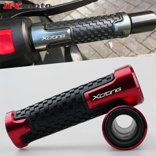 Fashion Handlebar Grips Accessories For KYMCO XCITING 250 300 350 400 400S 500 Motorcycle Anti-Slip Handle Grip Fast Shipping