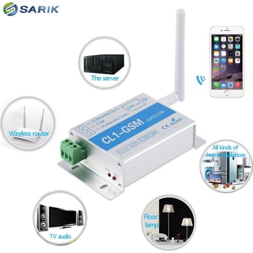High-power AC motor DC12V/1A CL1 -GSM GSM Receiver & Switch for gate openers