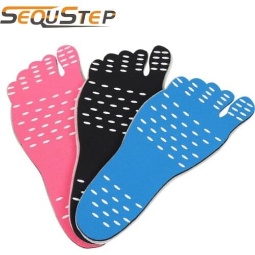 Nanogel Insole Footcare Pad anti slip skid resistance sticker beach seashore barefoot walking Running Sport pad drop shipping