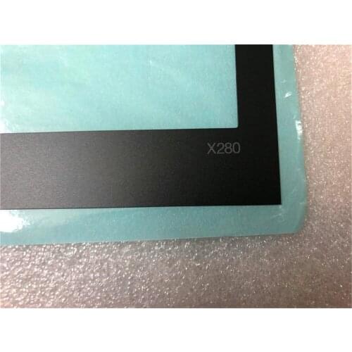 New For Lenovo Thinkpad X280 LCD Front Bezel Sheet Sticker w/Cam slot W/IR HD Screen 01YN081 01YN084