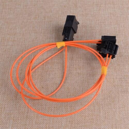DWCX Plastic Y-Adapter Most System Optic Fiber Jumper Cable Multimedia Connector Fit for Audi BMW Benz Porsche