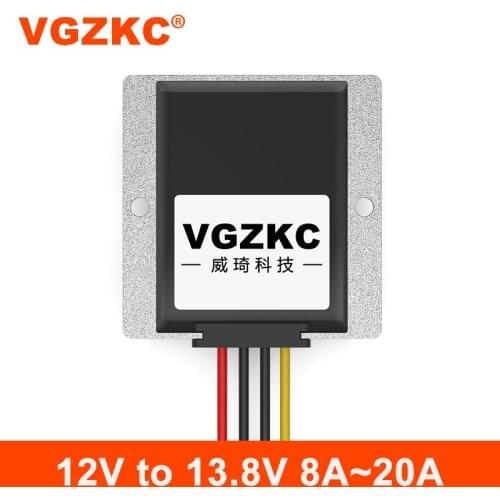 12V to 13.8V 8A 10A 12A 15A 18A 20A DC power converter 12V to 13.8V boost power module 9-13V to 13.8V DC power regulator