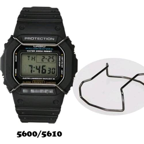 316 Stainless Steel Wire Guard For Casio G-Shock DW5600 DW5610 Watch Bumper Case Bezel Protector For g Shock GA110 GA100 GA120