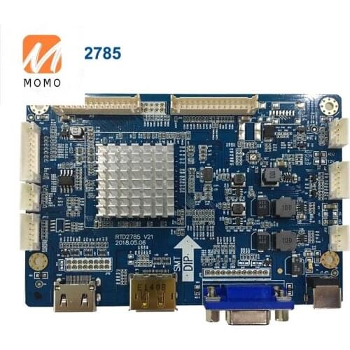RTD2785 1920x1200(max) 1920x1080 HDMI- LVDS controller board with DP/VGA/HDMI-/DC-IN and video loop output