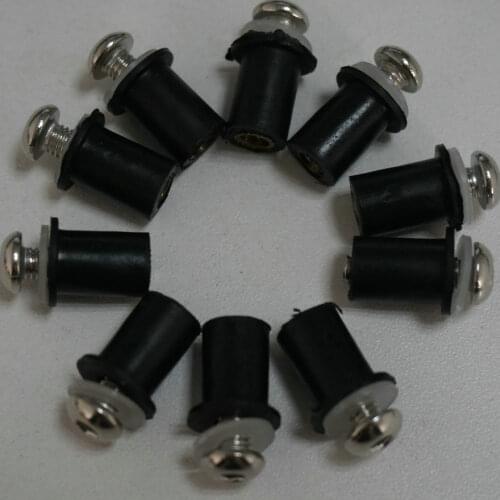 10pcs silver M5 18mm motorcycle Windscreen Bolts Screw Windshield screws bolt Kit for HONDA CBR600RR CBR1000RR for Yamaha YZFR1