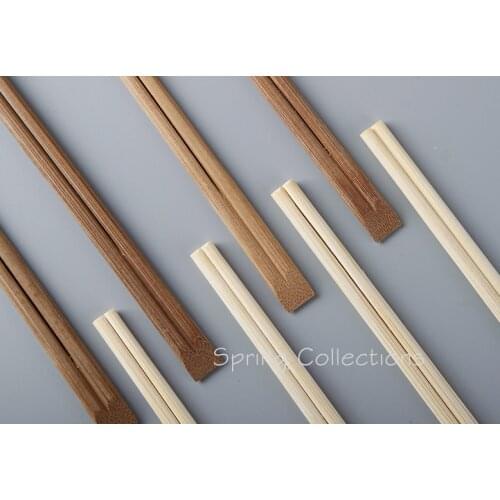 100pcs/lot L21cm High Quality Disposable Chinese Bamboo Chopsticks Individually paper packaged