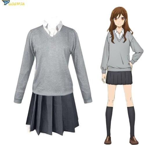Anime Hori san to Miyamura kun Hori Kyoko Cosplay Costume Custom Made