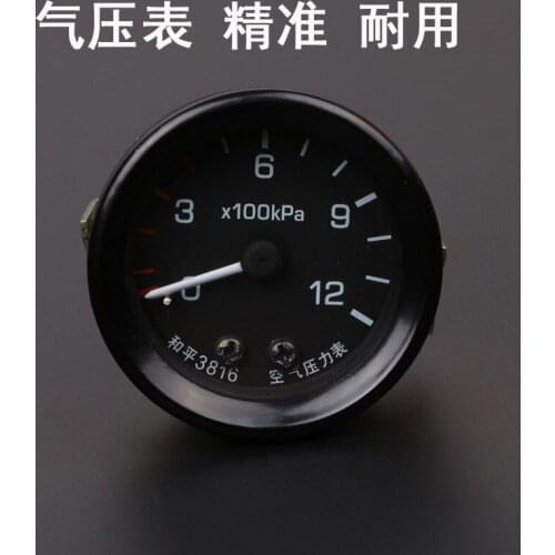 Forklift truck car agricultural excavator pressure gauge needle type pressure