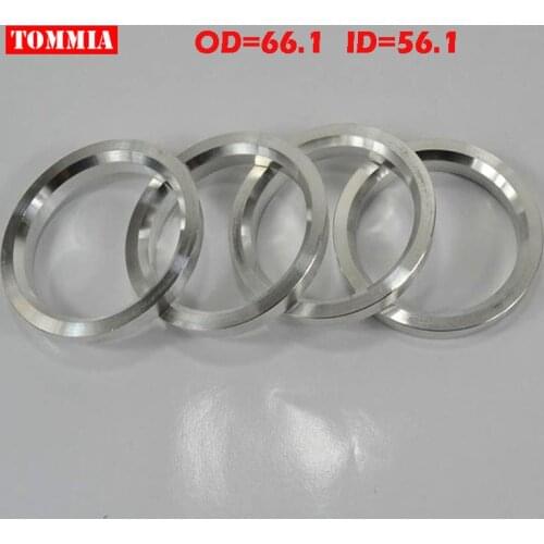 TOMMIA 66.1-56.1 Hub Centric Rings Alloy Wheels Spigot Rings Centre Rings 66.1OD 56.1ID