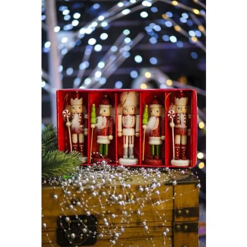 CHINA DANS INTERNATIONAL Wooden Christmas Decorations