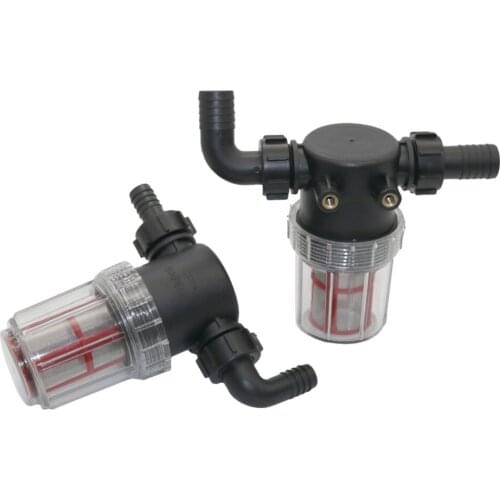 20mm 25mm Stainless Steel Transparent Filter Pet Poultry Animal Drinking Water Filtration Farm Garden Home 50 Mesh Water Filter