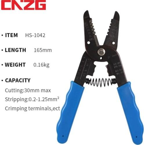 Wire Crimping Tool Cable Cutter Stripper Pliers MIni Small Stripping Crimping Tools Multi Hand Tool