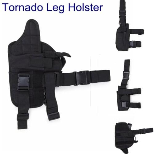 6 Color Tornado Tactical Thigh Holster Drop Leg Holster Airsoft Pistol Handgun Gun Holster For Glock 17 19 Colt 1911 Sig sauer