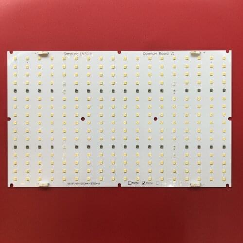 Quantum tech Samsung lm301h full spectrum 3000K 3500k with cree xpe-2 660nm UV IR board diy led grow light