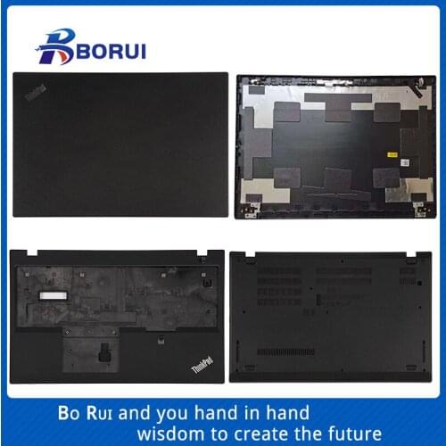 New Laptop LCD Back Cover/Palm rest/Bottom Case For Lenovo ThinkPad L580 Original Top Screen Rear Lid Case Keyboard Upper Cover