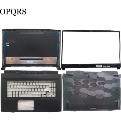 NEW case cover For MSI GF76 MS-17L1 Rear Lid TOP case laptop LCD Back Cover /LCD Bezel Cover/Palmrest COVE/Bottom case