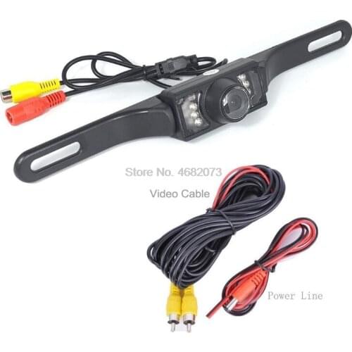 By DHL or Fedex 100sets Car backup Parking Reverse Rear View Camera Vehicle Auto security Camera Waterproof 170 Wide