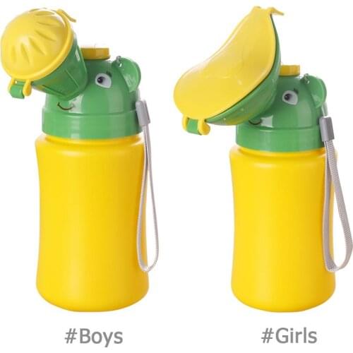 Portable Urine Bag for Baby Girl Boy Kids Cute Urinal Potty Car Toilet Automobiles Travel Urinal Urination Reusable Pee Bottle N