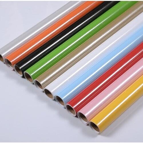 Beibehang Self-adhesive paint wallpaper furniture renovation stickers solid color cabinets wall stickers waterproof wallpaper