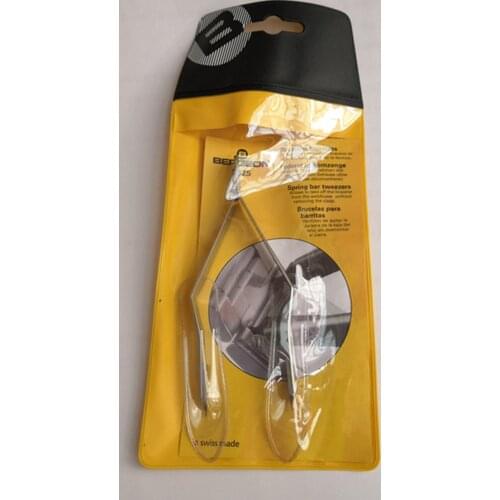 BERGEON 7825 Plier to fit wristwatches, bracelets provided with spring-bars.spring bar tweezers for ROLX TOOLS