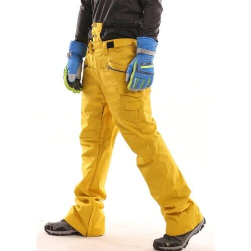 Goexplore Snowboard Pants Men Women Waterproof Windproof Breathable Thermal Winter Mountain Sport Snow Trousers Ski Pants Male