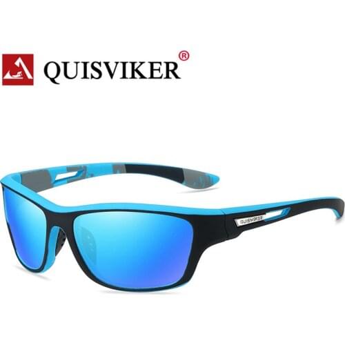 Quisviker Brand New Polarized Fishing Sunglasses Men Women Glasses for Riding UV400 Hiking Driving Goggles Outdoor Sports