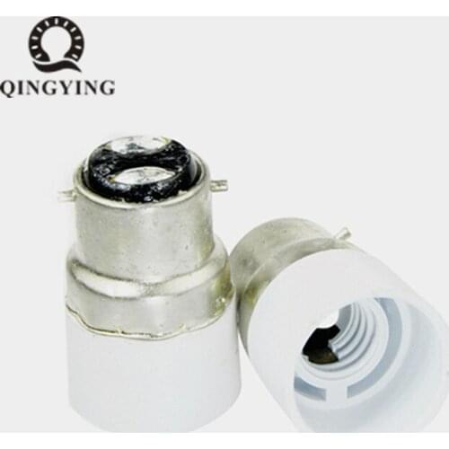 1pcs B22 to E14 Lamp Holder Converter Adapter Lamp Base Socket Light Bulb Holder Extender Plug For LED Halogen CFL Light