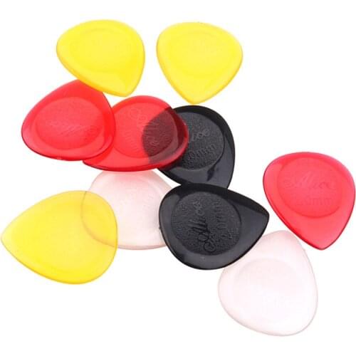 10Pcs Portable Guitar Pick Plectrum Acoustic Guitar Water Drop Shaped