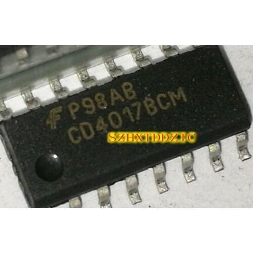 2pcs/lot CD4017BCM CD4017BM SOP16 3.9MM [SMD]
