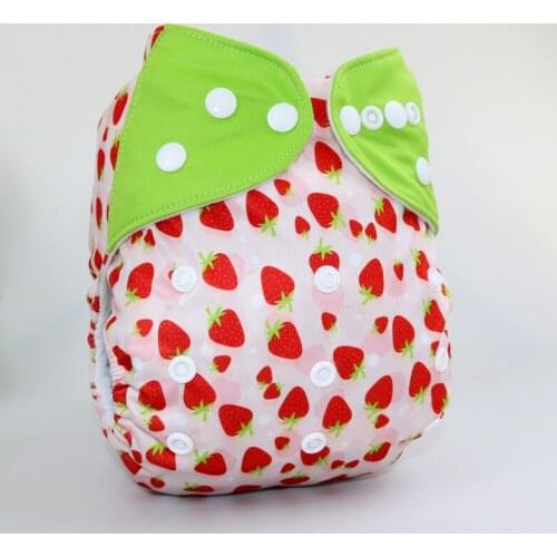 2020 Newest 50 sets baby Reusable Nappy Cloth Diapers Covers Washable Size Adjustable With White Insert BN Free Shipping