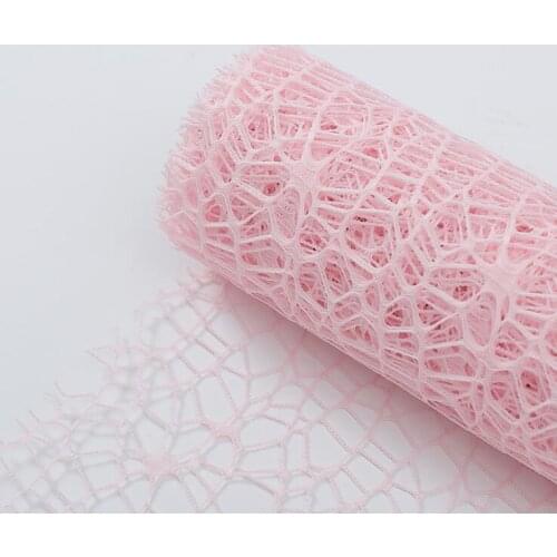 5Yard*52cm/Roll DIY Flower Gift Decoration Wrapping Packing Crepe Papers Mesh Handmade Materials Jacquard Flowers Material
