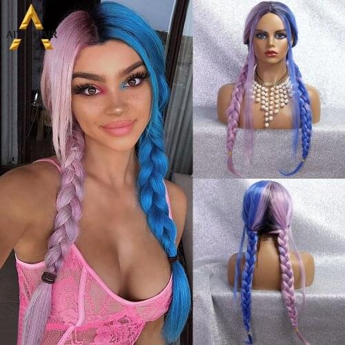 Aiva hair Long Synthetic Wigs