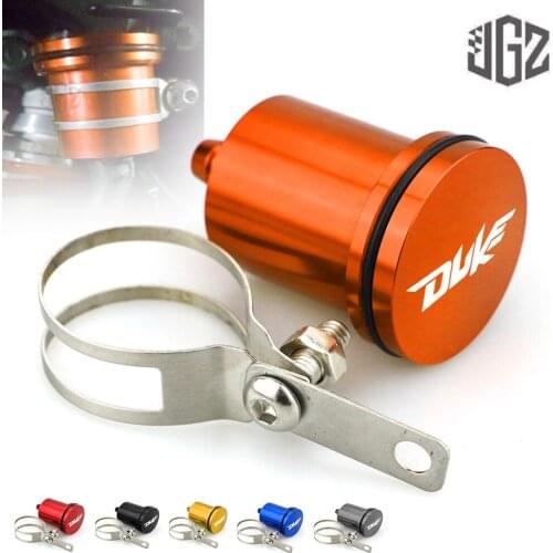 Motorcycle CNC Aluminum Rear Brake Fluid Tank Reservoir Cover for KTM DUKE 125 200 250 390 690 790 1290 2013 - 2020 Accessories