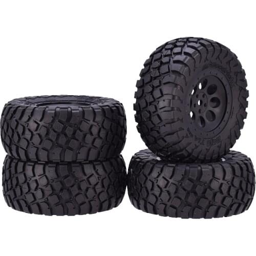 AUSTARHOBBY AX-4005 4Pcs RC Wheel 1:10 Short Course Truck Tires Rubber Tyre For Traxxas Slash HPI
